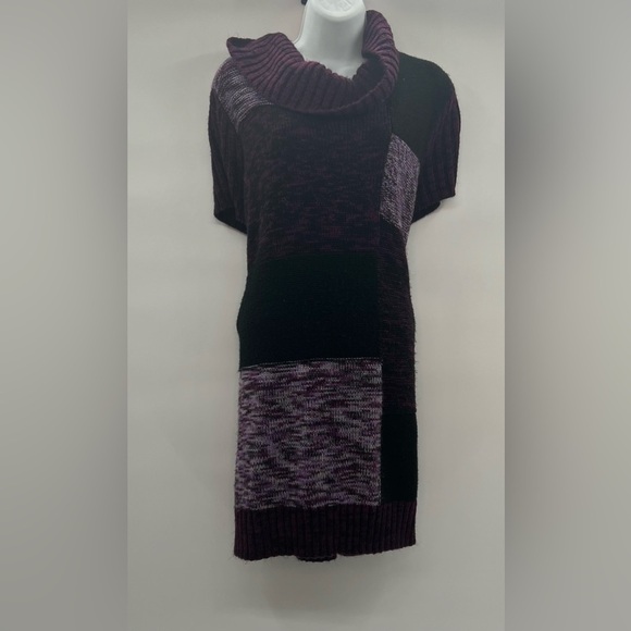 Style & Co Purple Knit Midi Sweater Dress – Women's 2X – 100% Acrylic - Picture 1 of 4